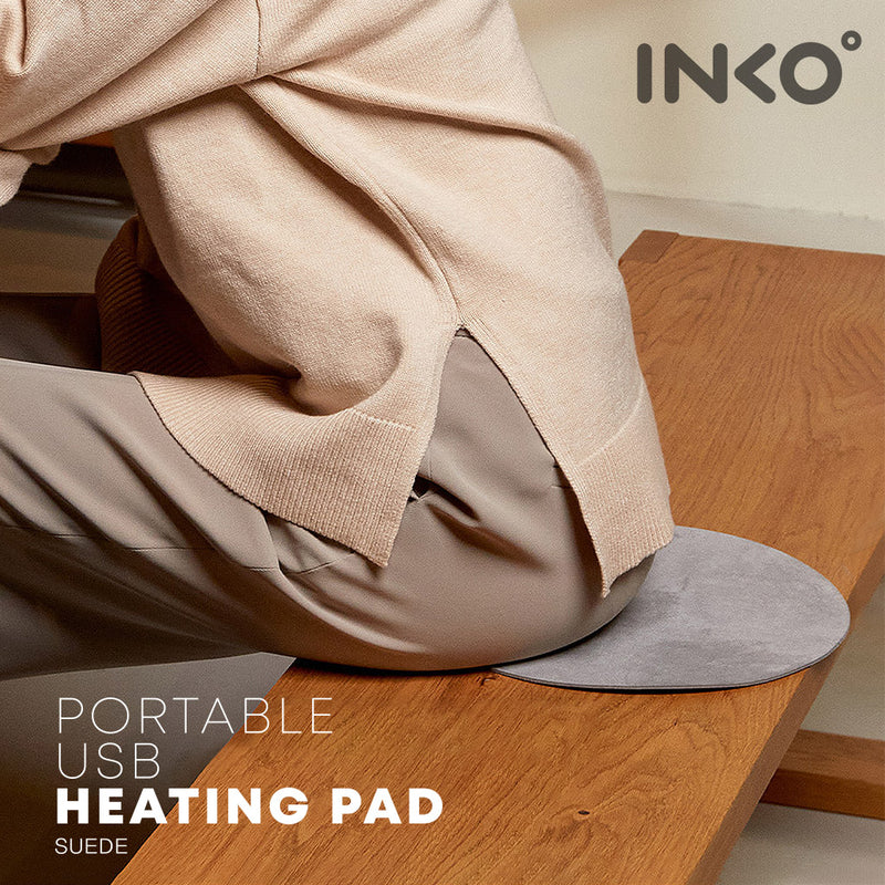 INKO Portable USB Heating Pad Suede 便攜式超薄保暖墊