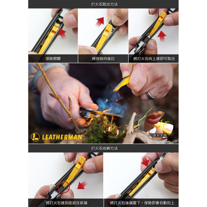 Leatherman Fire Starter Replacement Parts (for SIGNAL) 緊急哨子連打火棒(SIGNAL零件) 