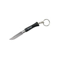 Opinel No. 4 Folding Knife Inox with Keychain Black 4號不鏽鋼尖頭摺刀連鎖匙扣(黑色)