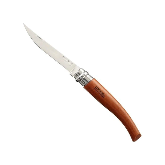 Opinel No. 10 Folding Slim Knife Padoukwood Handle 10號幼身紫檀木摺刀