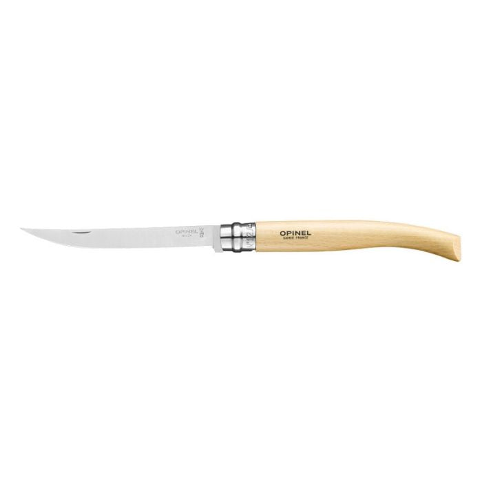 Opinel No. 12 Folding Slim Knife Beechwood Handle 12號幼身櫸木摺刀