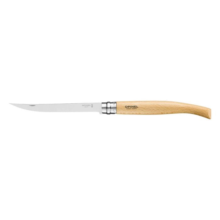 Opinel No. 15 Folding Slim Knife Beechwood Handle 15號幼身櫸木摺刀