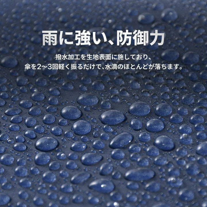 AMVEL TOUGHNESS Full Blackout Umbrella 全遮光加大8骨極輕手動傘