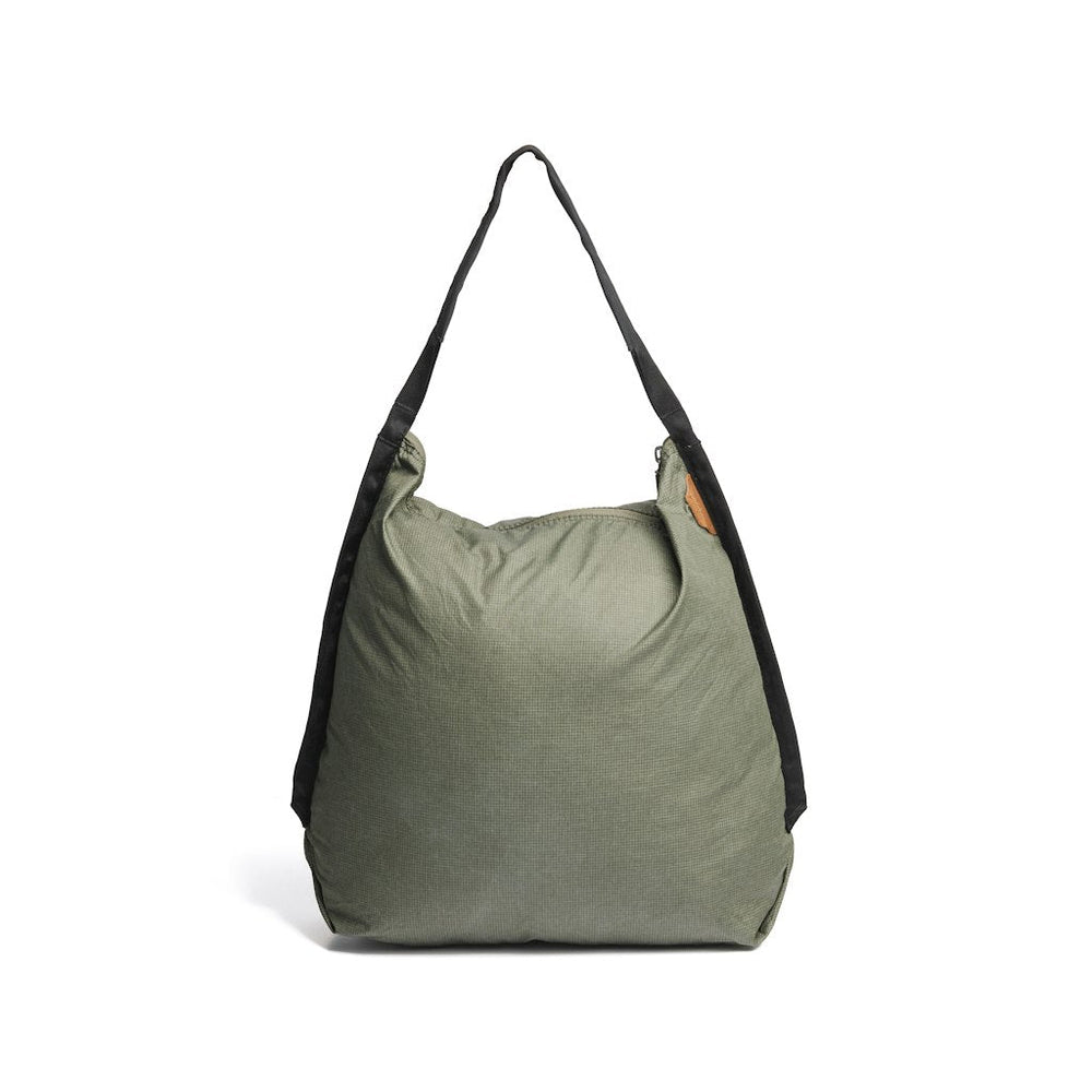 PEAK■Soft Twill Short Tote Bag■送料込 packabletote-sage-