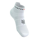 Compressport Pro Racing Socks v4.0 Run Low White/Black