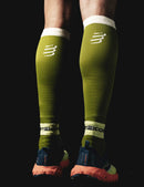 Compressport R2 3.0 Calf Sleeves 運動壓力小腿套 Woodbine/White