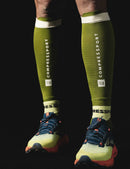 Compressport R2 3.0 Calf Sleeves 運動壓力小腿套 Woodbine/White
