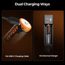 Flextail Zero Battery 650CHT RCR123A充電池