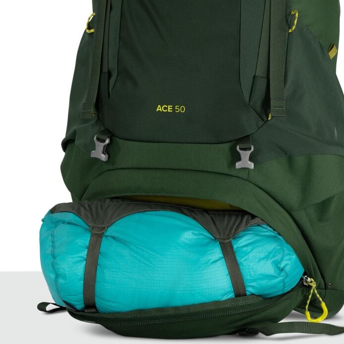 Osprey Ace 50 Kids' Backpack (2025 New Version) Matcha Green/Green Canopy