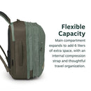 Osprey Transporter™ Expandable Travel Pack 26+6 旅行背包 Raven Black