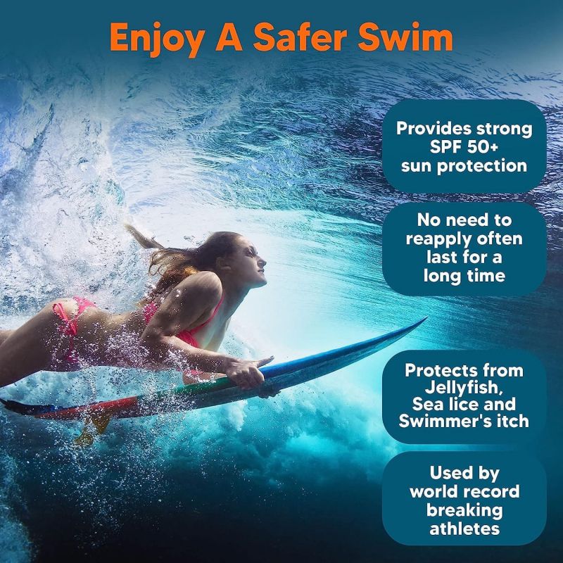 Safe Sea Anti-Jellyfish Sting Protective Organic Sunscreen SPF95 100ml 有機防水母螫傷SPF95+防曬乳(海洋友善配方)