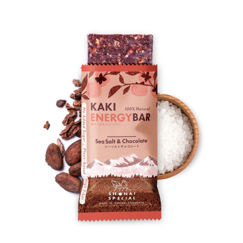 Shonai Special KAKI Energy Bar 能量棒 Sea Salt & Chocolate