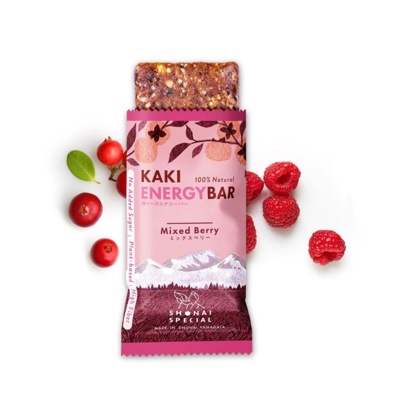 Shonai Special KAKI Energy Bar 能量棒 Mixed Berry