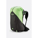 Rab Women's Syclon XP ND38L Waterproof Pack 女裝防水背包 Black/Dark Fig Green