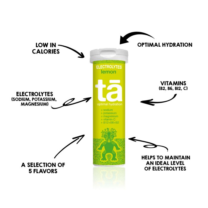 ta Energy Electrolytes Hydration Tabs 12 tablets 電解水溶片