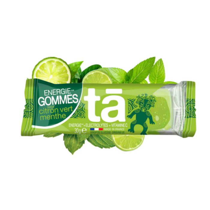 ta Energy Gommes 30g 能量電解軟糖 Lime Minth