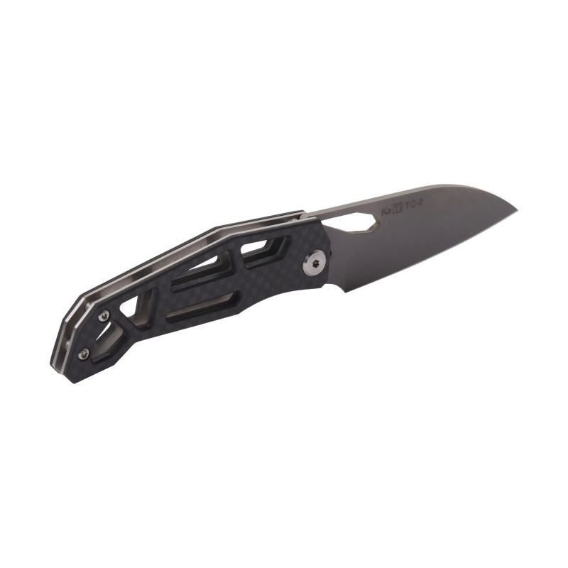 Vargo KaTi Folding Knife TC-2 鈦合金碳纖柄摺刀