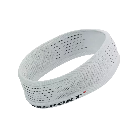 Compressport Thin Headband On/Off 運動頭帶 White