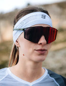 Compressport Thin Headband On/Off 運動頭帶 White