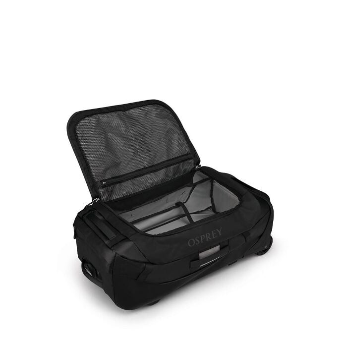 Osprey Transporter™ Wheeled Duffel 90 滾輪行李袋 Black