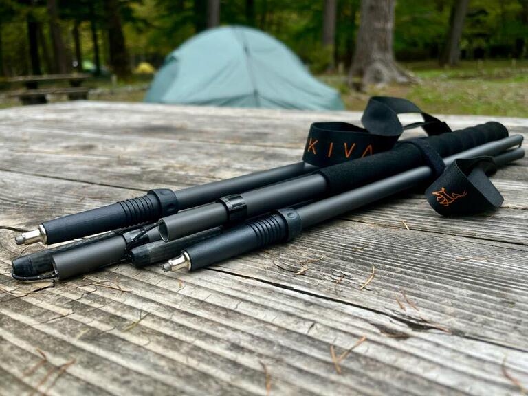 KIVA Carbon Trail Running Pole (1-pc) 碳纖摺疊越野跑杖