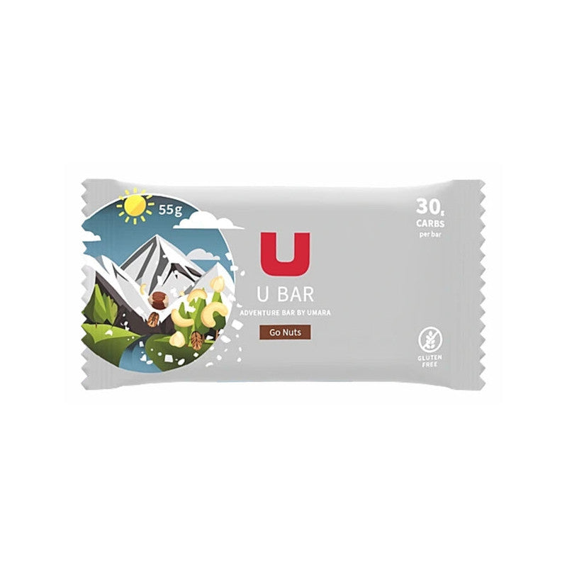 Umara U ADVENTURE BAR - Limited Edition (Gluten-Free Energy Bar) Go-Nuts