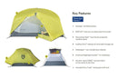 Nemo Dagger OSMO Lightweight 2-Person Backpacking Tent (2025 New Version)