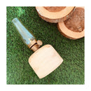 原木圓生 原木手工瓦斯罐罩(小)