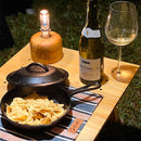 原木圓生 原木手工瓦斯罐罩(小)