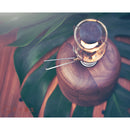 原木圓生 原木手工瓦斯罐罩(小)