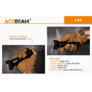 ACEBeam L35 Tactical Flashlight with Battery 高功率戰術手電筒