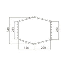 Vaude Drive Van 車尾帳篷專用地布 12063