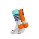 INCYLENCE Districts Ultralight High Cut Running Socks Orange Mint