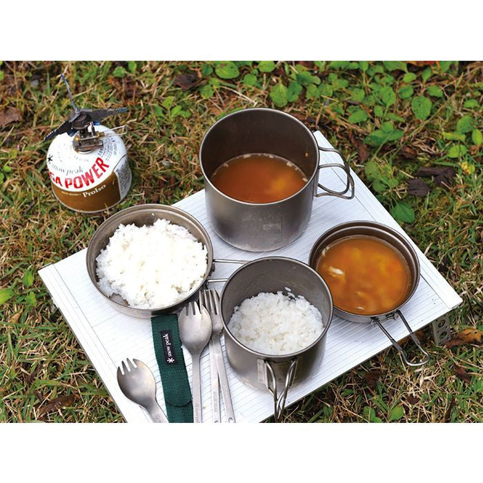 Snow Peak Trek 1400 Titanium Cookset 鈦煲SCS-009T