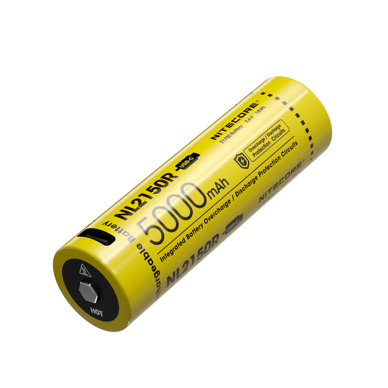 Nitecore NL2150R 5000mAh 21700 Li-ion Rechargeable Battery 充電式鋰電池