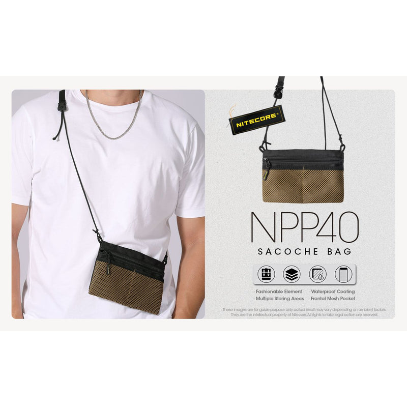 Nitecore NPP40 Sacoche Bag 休閒通勤斜孭袋