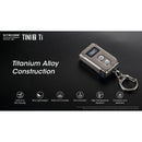 Nitecore TINI2 Ti Titanium Keychain Flashlight