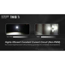 Nitecore TINI2 Ti Titanium Keychain Flashlight