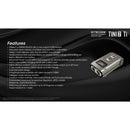 Nitecore TINI2 Ti Titanium Keychain Flashlight