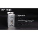 Nitecore TINI2 Ti Titanium Keychain Flashlight