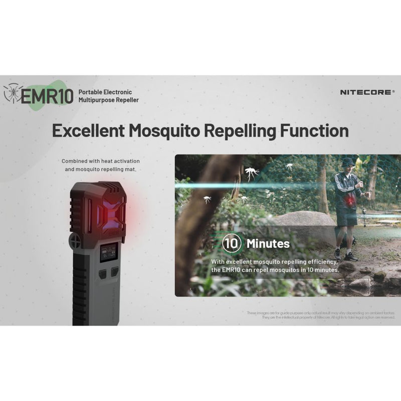 Nitecore EMR10 Portable Electronic Multipurpose Repeller 便攜式電動驅蚊機