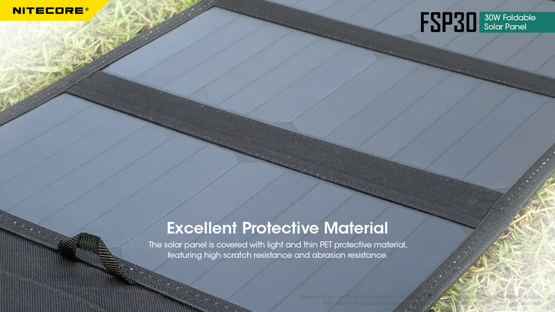 Nitecore FSP30 30W Foldable Solar Panel 便攜戶外太陽能板