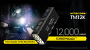 Nitecore TM12K 12000 Lumens Compact and Intelligent Sharp Light 戶外手電筒