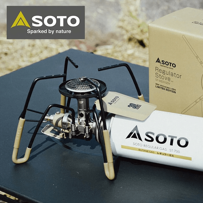 SOTO ST-310PDS Regulator Stove 蜘蛛爐(30週年沙色限量版)