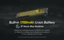 Nitecore EDC27 3000 lumens Ultra Slim High Performance Flashlight 隨身EDC戰術強光手電筒