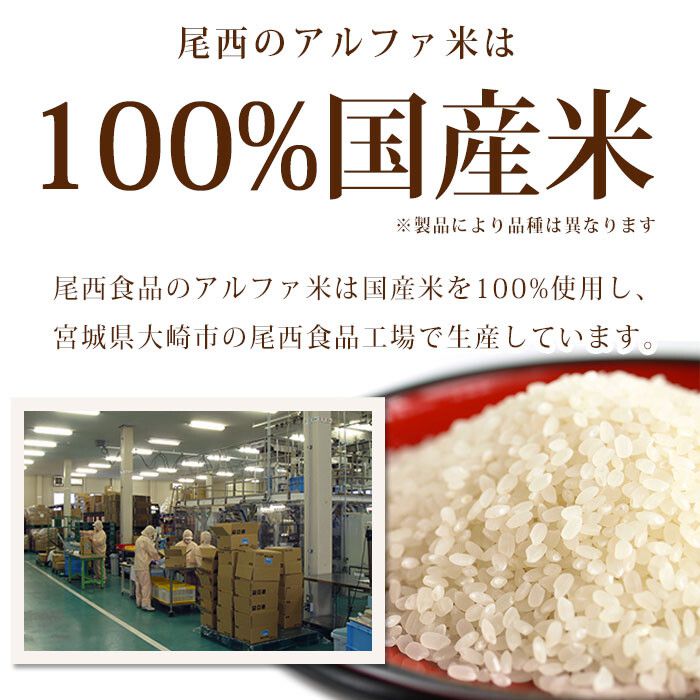 Onisi Japan Alpha Rice Instant Rice 尾西即食飯