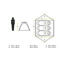 Nemo Aurora 3P Tent & Footprint