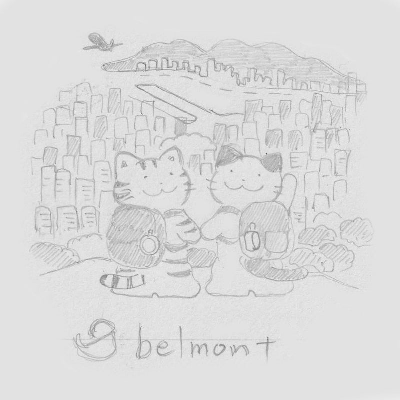 Belmont Lion Rock Titanium Mug 450ml 單層鈦杯 (鴛鴛茶餐廳冬日特別版)
