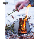 VARGO Titanium Hexagon Wood Stove T-415