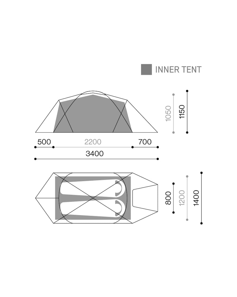 Muraco Norm 2P Camping Tent 二人帳篷
